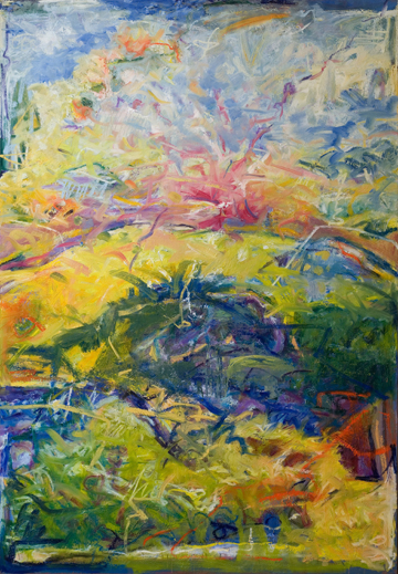 Burst by Janet Bruce at Les Yeux du Monde Art Gallery